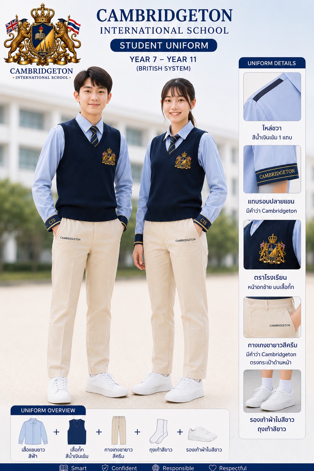 Cambridgeton Secondary School Uniform